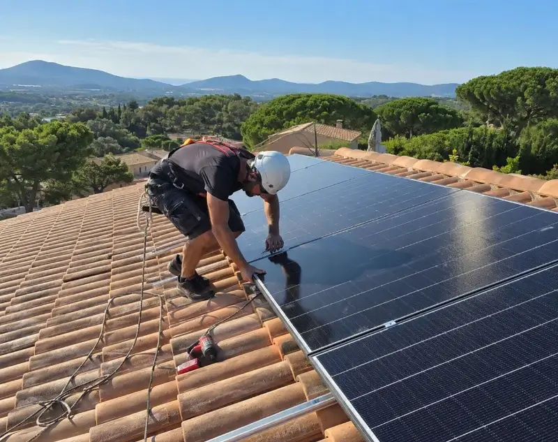 Installateur panneaux solaires Couffé — pose photovoltaïque sur toiture